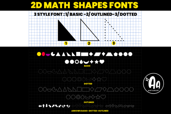 Abcd Ref 2d Shapes Outlined Review