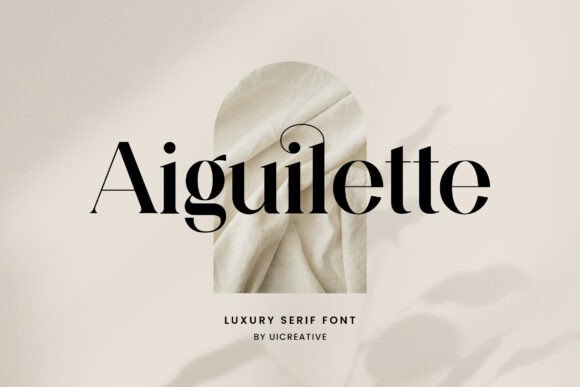 Aiguilette: A Serif Font for Web Design