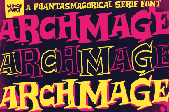 Archmage Font: Bold, Literary, and Beautiful