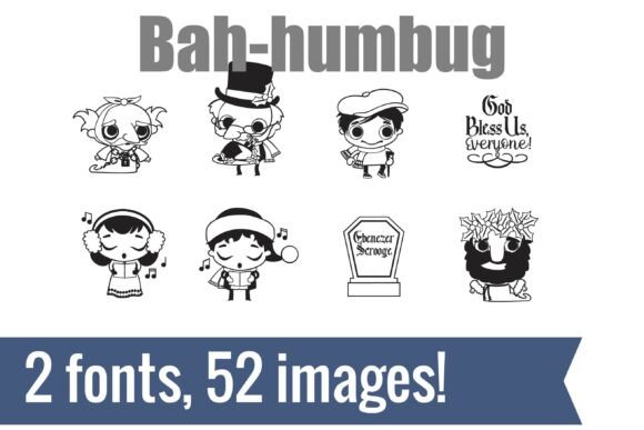 Bah-humbug Dingbats Font