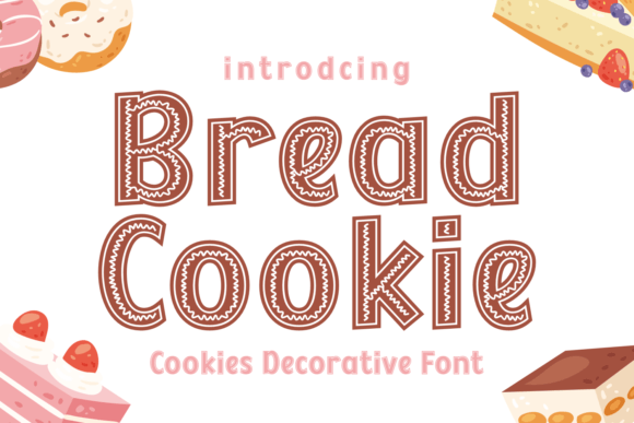 Bread Cookie: A Creative Font for Bold Design