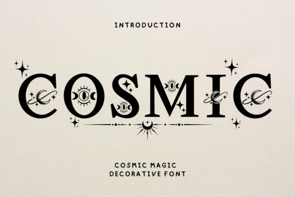 Cosmic Magic Font for Business