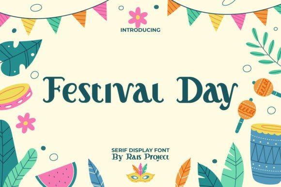 Festival Day Font for Business