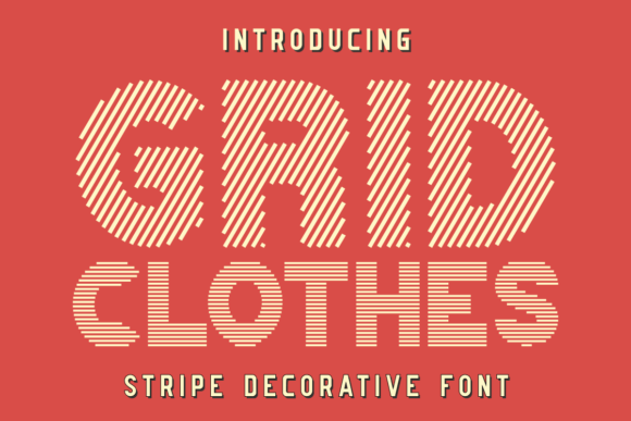 Grid Clothes: A Bold Font for Business Branding