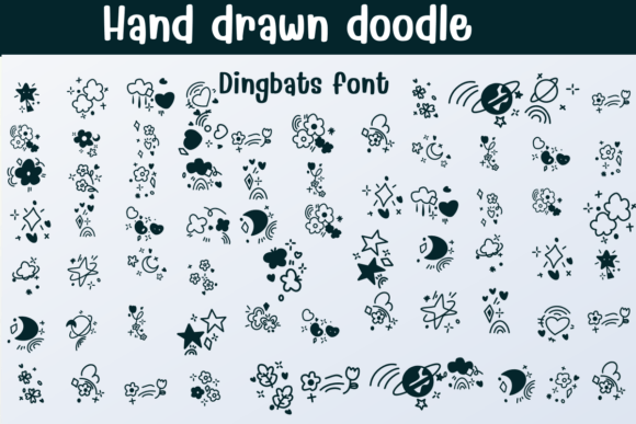 Hand Drawn Doodle Font Review