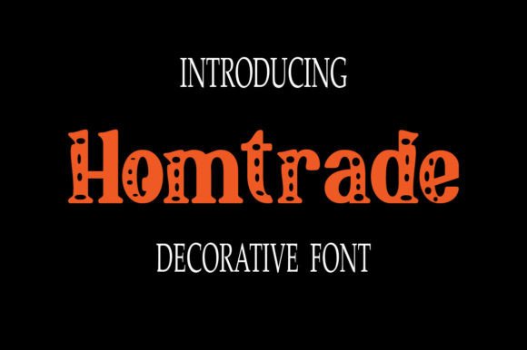 Hometrade Font for Business