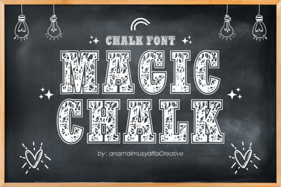 Magicchalk Regular Font for Business