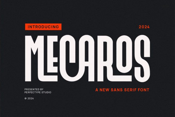 Mecaros: A Serif Font with Rhythmic Balance