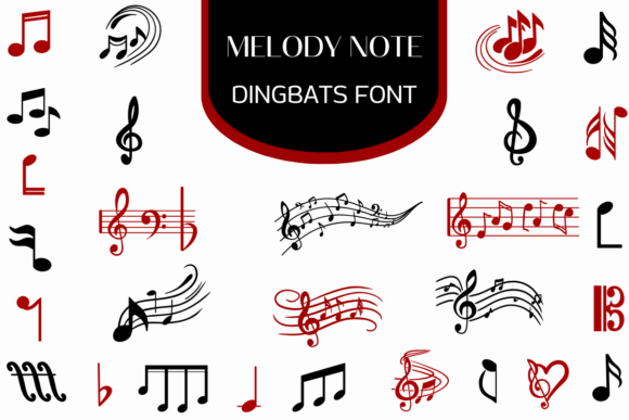 Melody Notes Font Review