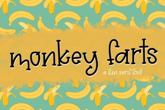 Monkey Farts Font: Playful Serif for Web Design