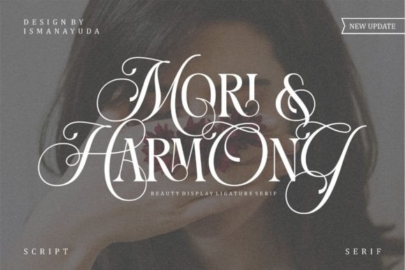 Mori Harmony Font for Editorial Design
