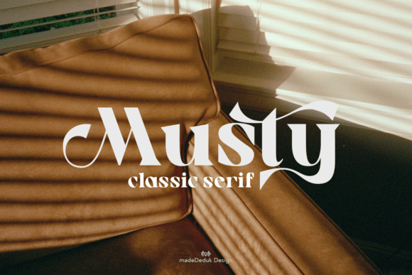 Musty Font: Timeless Serif for Craft Creations