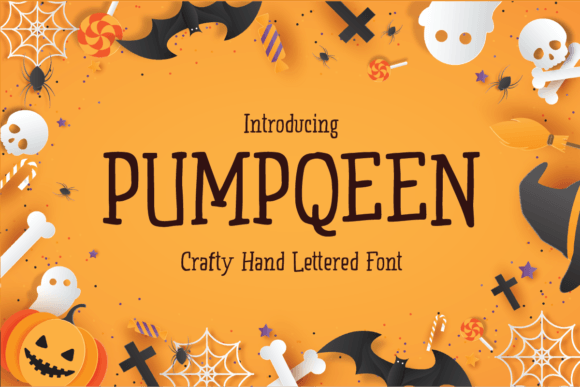 Pumpqeen: A Bold Serif for Real Projects