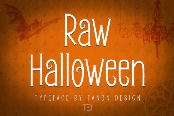 Raw Halloween Font for Business