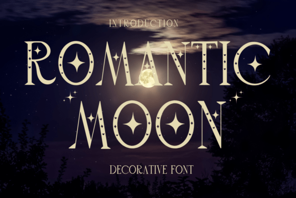 Romantic Moon Font
