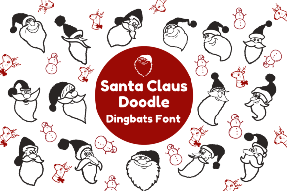 Santa Claus Doodle Font Review