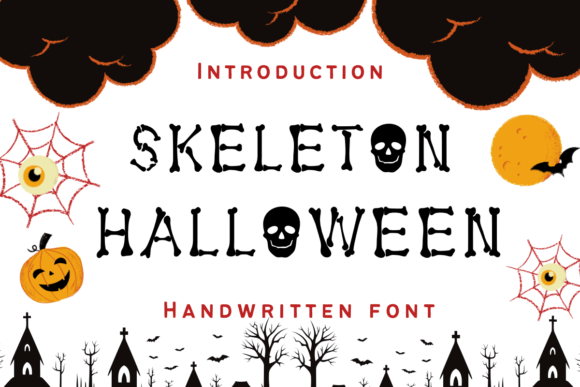 Skeleton Halloween Font Review