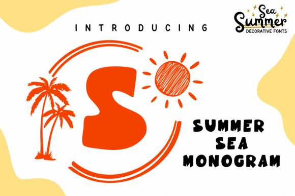 Summer Sea Monogram Font Review