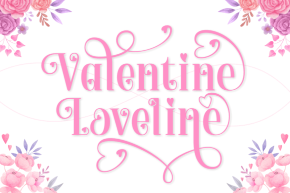 Valentine Loveline: A Romantic Serif Font